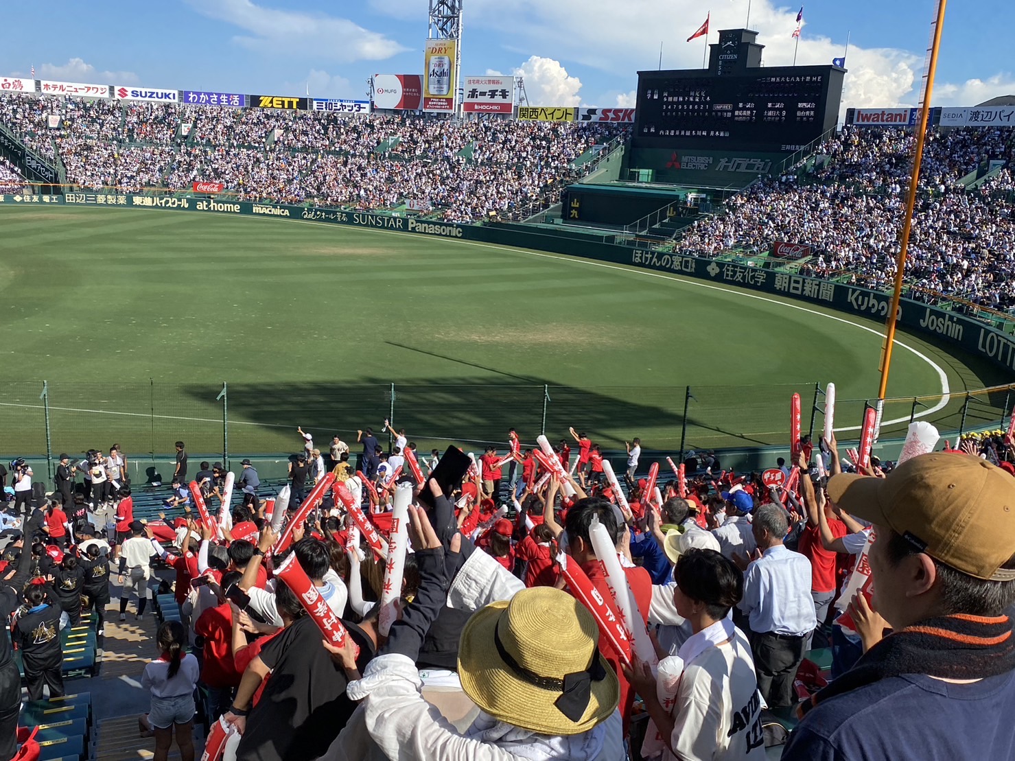 第105回全国高校野球選手権記念大会⚾️ベスト4進出甲子園‼️ - 高等部