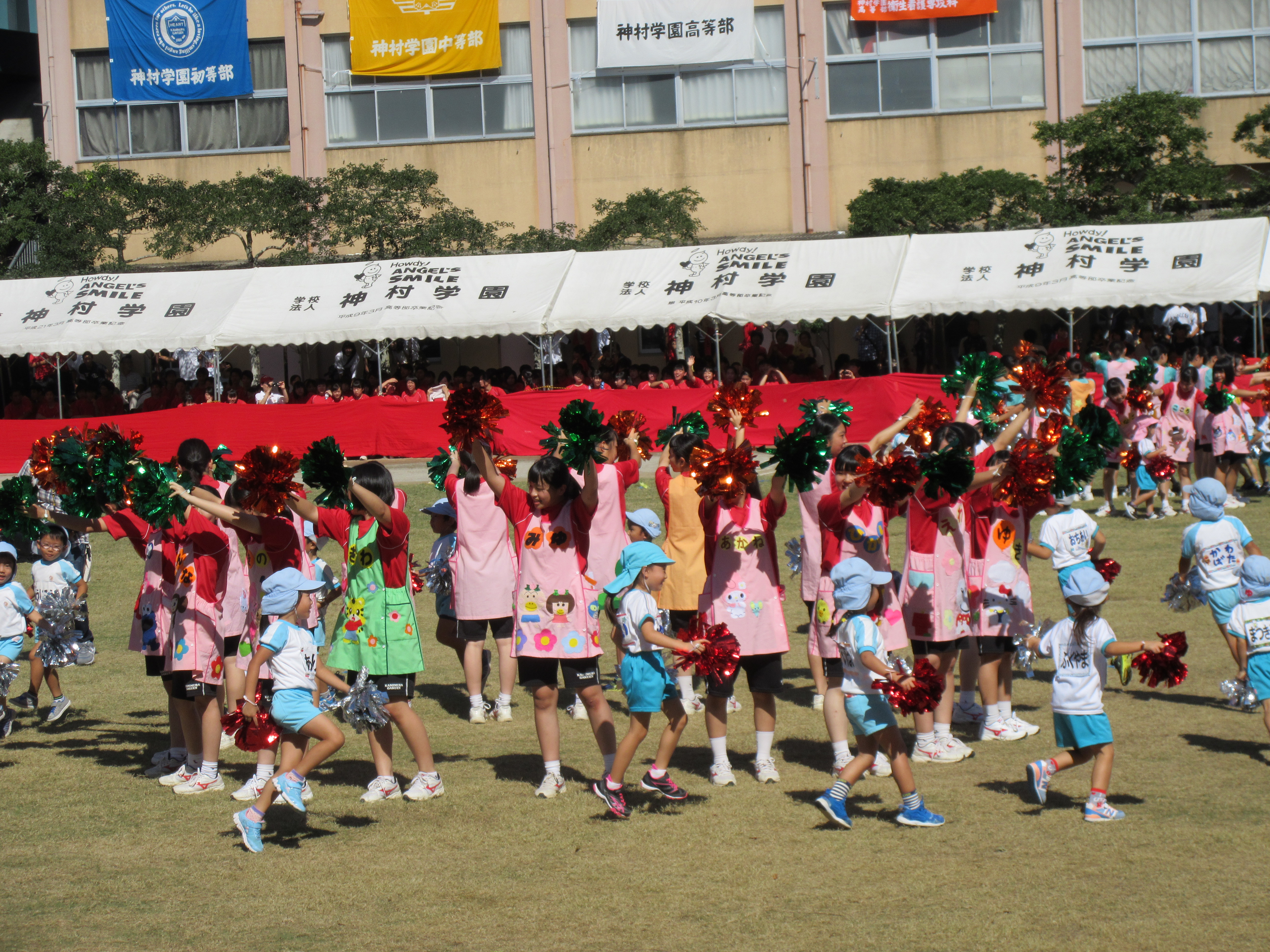 学園体育祭 保育科生とお遊戯したよ＊ - 認定こども園
